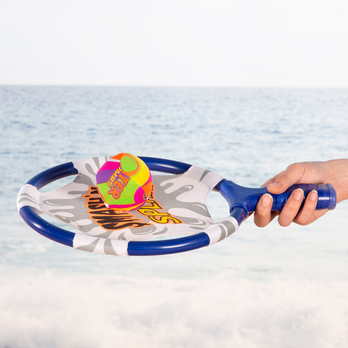 Beach Spades with Ball Colorbaby 27 X 37 X 1,5 CM (6 Units)