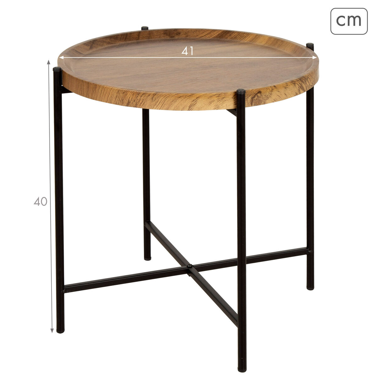 Side table Max Home 41 X 40 X 41 CM (4 Units)