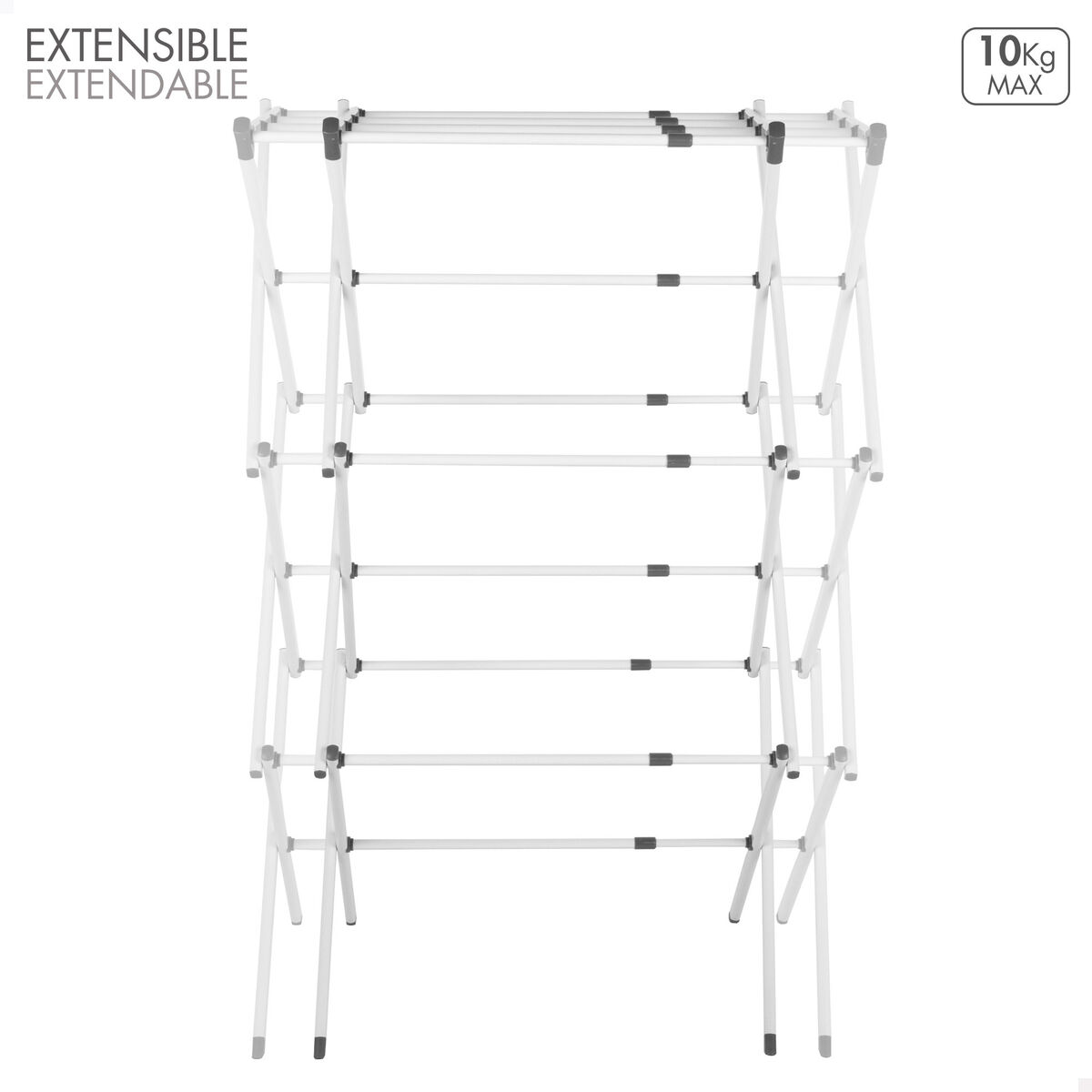 Clothes Line Max Home Metal 75 X 104 X 37 CM (2 Units)