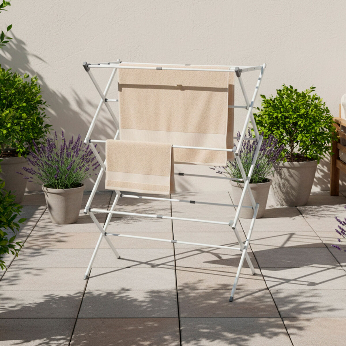 Clothes Line Max Home Metal 75 X 104 X 37 CM (2 Units)