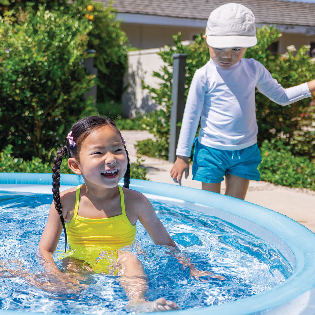 Inflatable Paddling Pool for Children Intex 147 x 33 x 147 cm (6 Units)