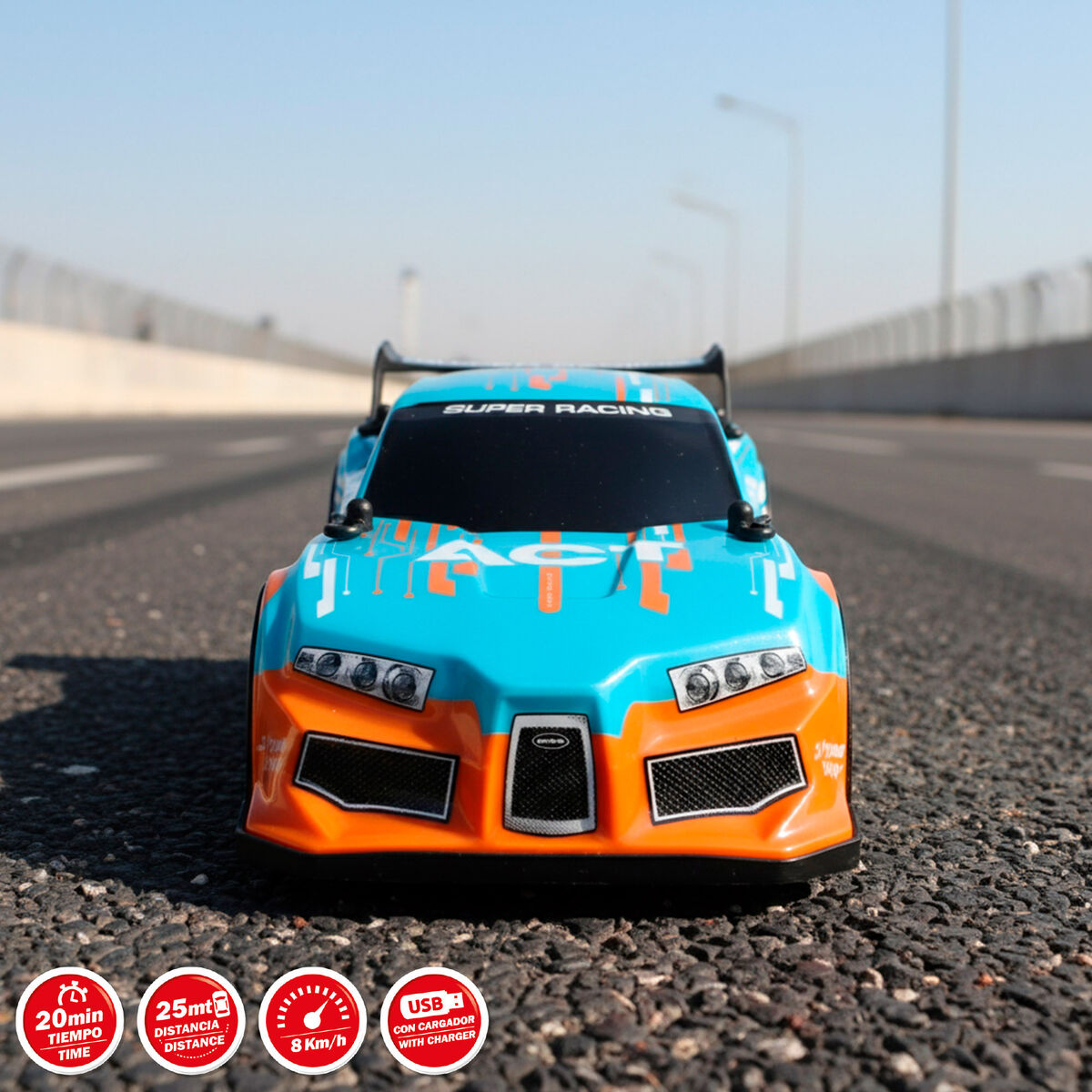 Remote control Motorbike Speed & Go (2 Units)