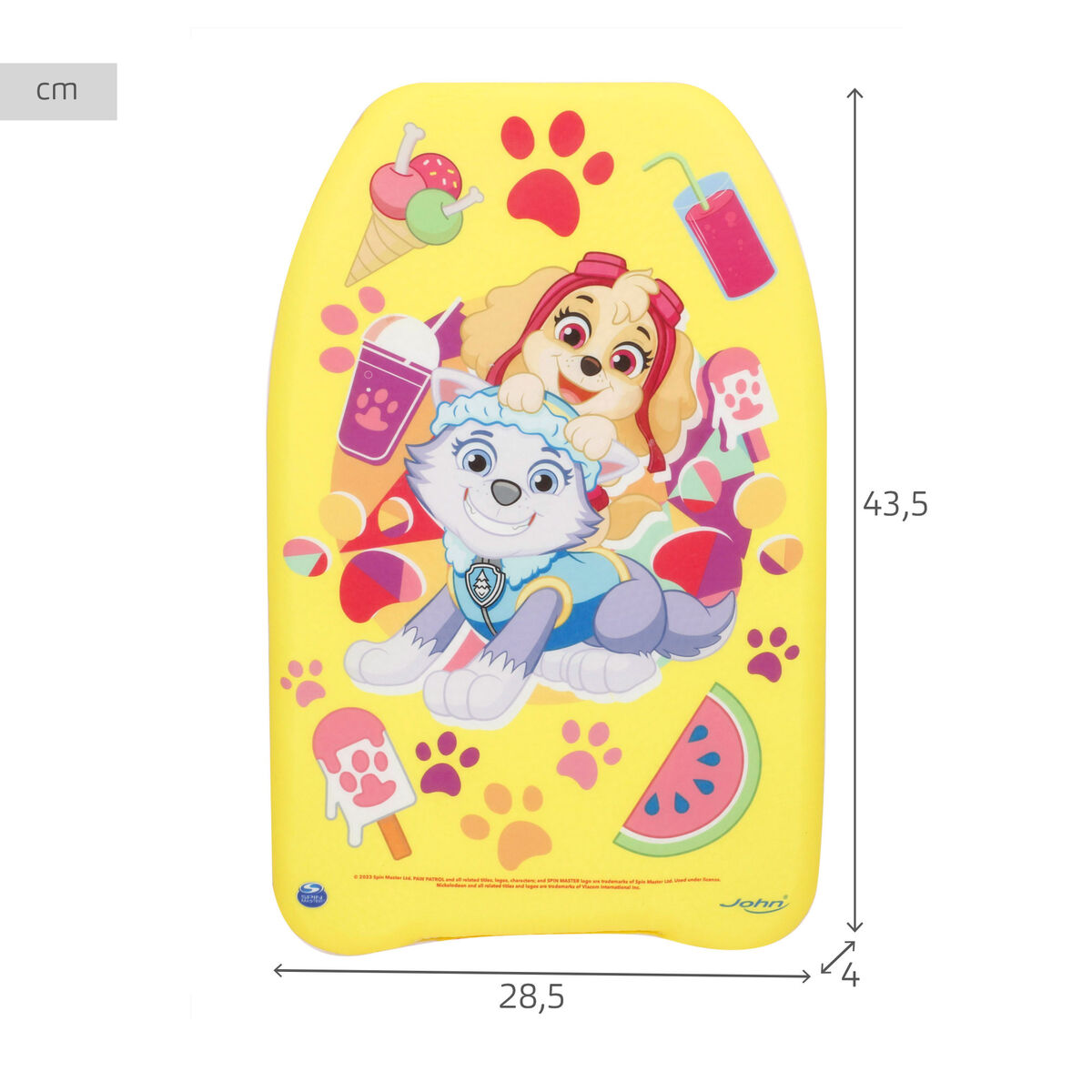 BodyBoard The Paw Patrol 43,5 X 4 X 28,5 CM
