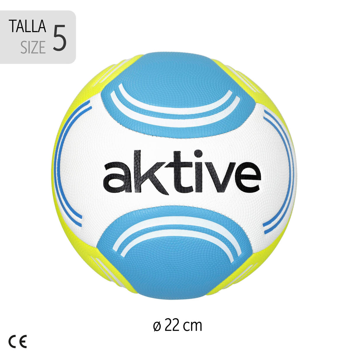 Football Aktive Size 5 22 x 22 x 22 cm 12 Units
