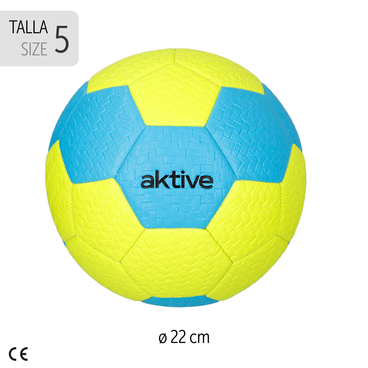 Football Aktive Size 5 22 x 22 x 22 cm 12 Units