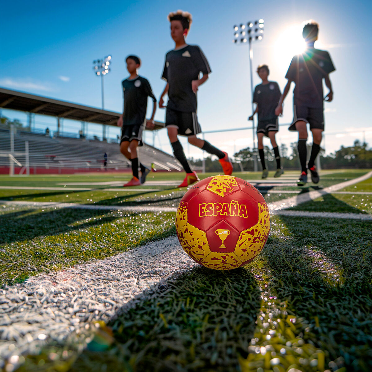 Football John Toys Espaa Size 5 22 x 22 x 22 cm 12 Units