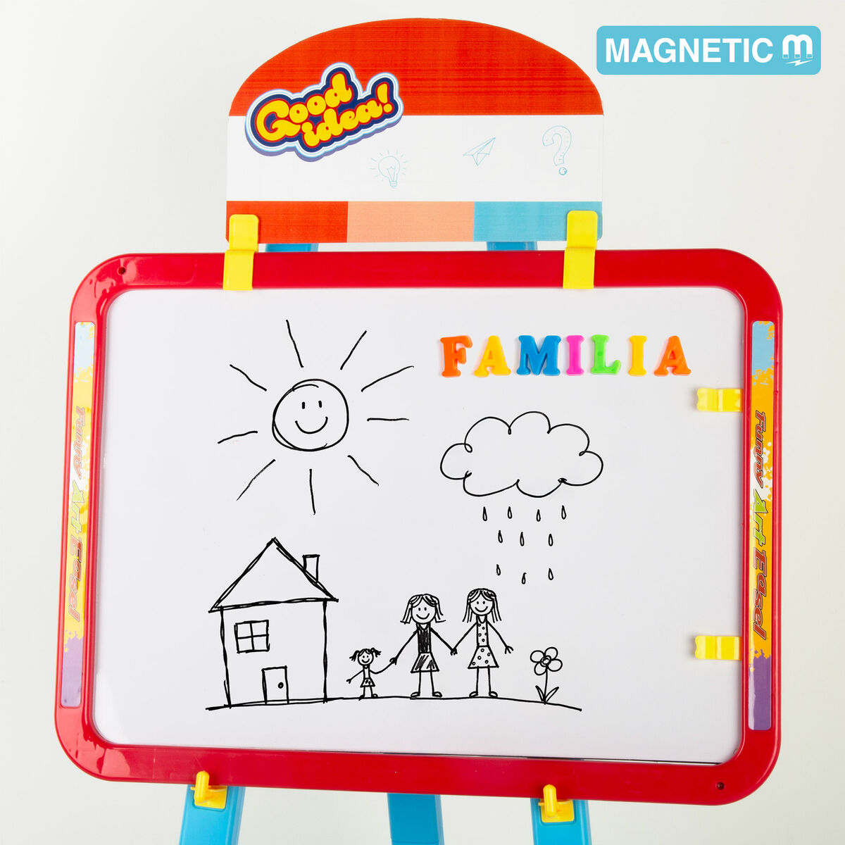 Double-sided Slate Colorbaby 36 x 115 x 42 cm 2 Units