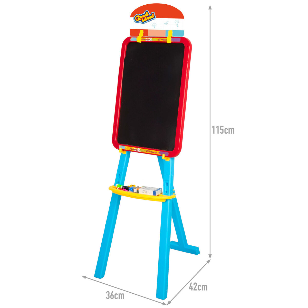 Double-sided Slate Colorbaby 36 x 115 x 42 cm 2 Units