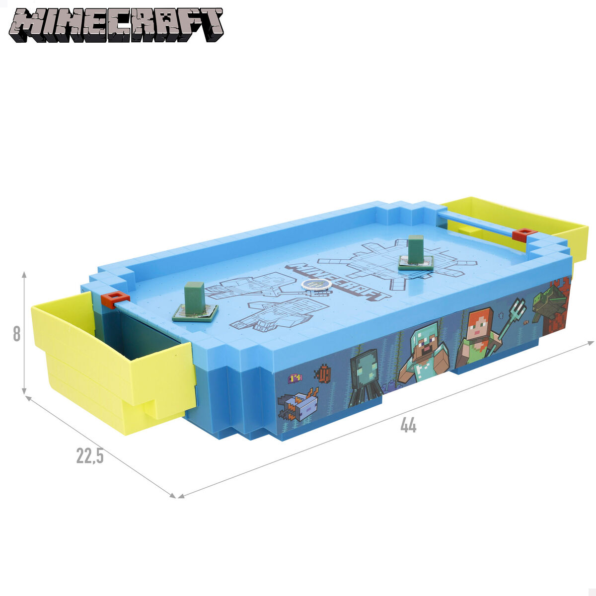Hockey Table Minecraft 44 X 8 X 22,5 CM (2 Units)