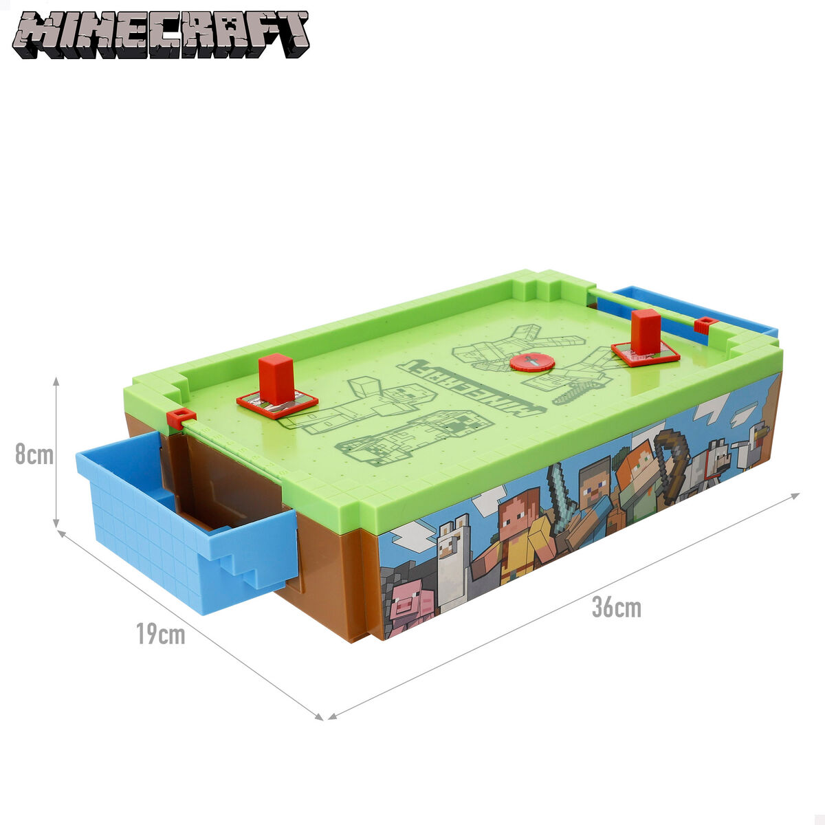 Hockey Table Minecraft 36 X 8 X 19 CM (2 Units)