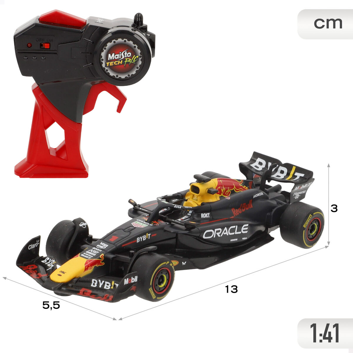 Remote-Controlled Car Red Bull (4 Units)