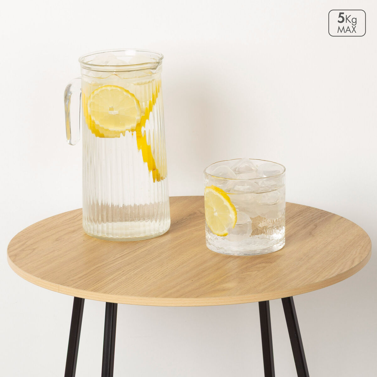 Coat rack Max Home Iron MDF Wood (4 Units)