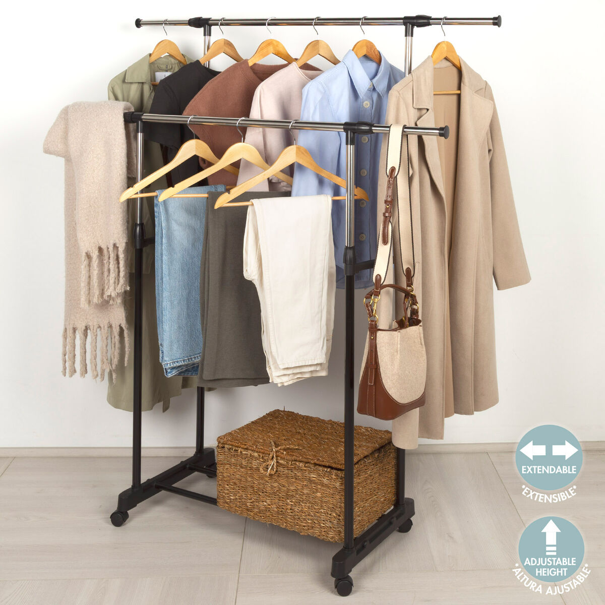 Coat rack Max Home Metal (2 Units)