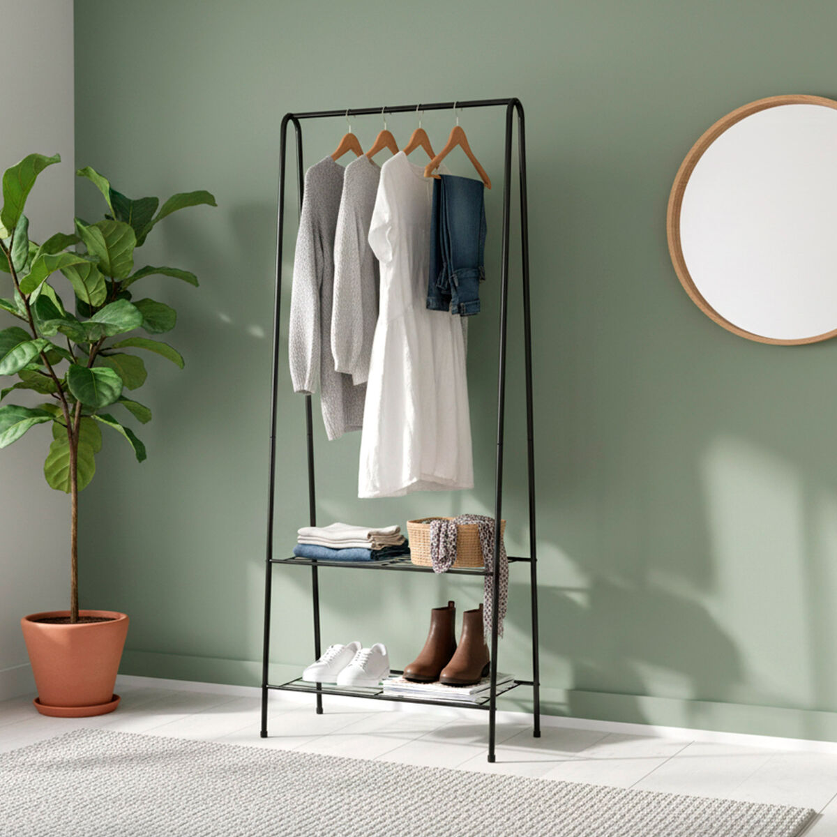 Coat rack Max Home Metal (4 Units)