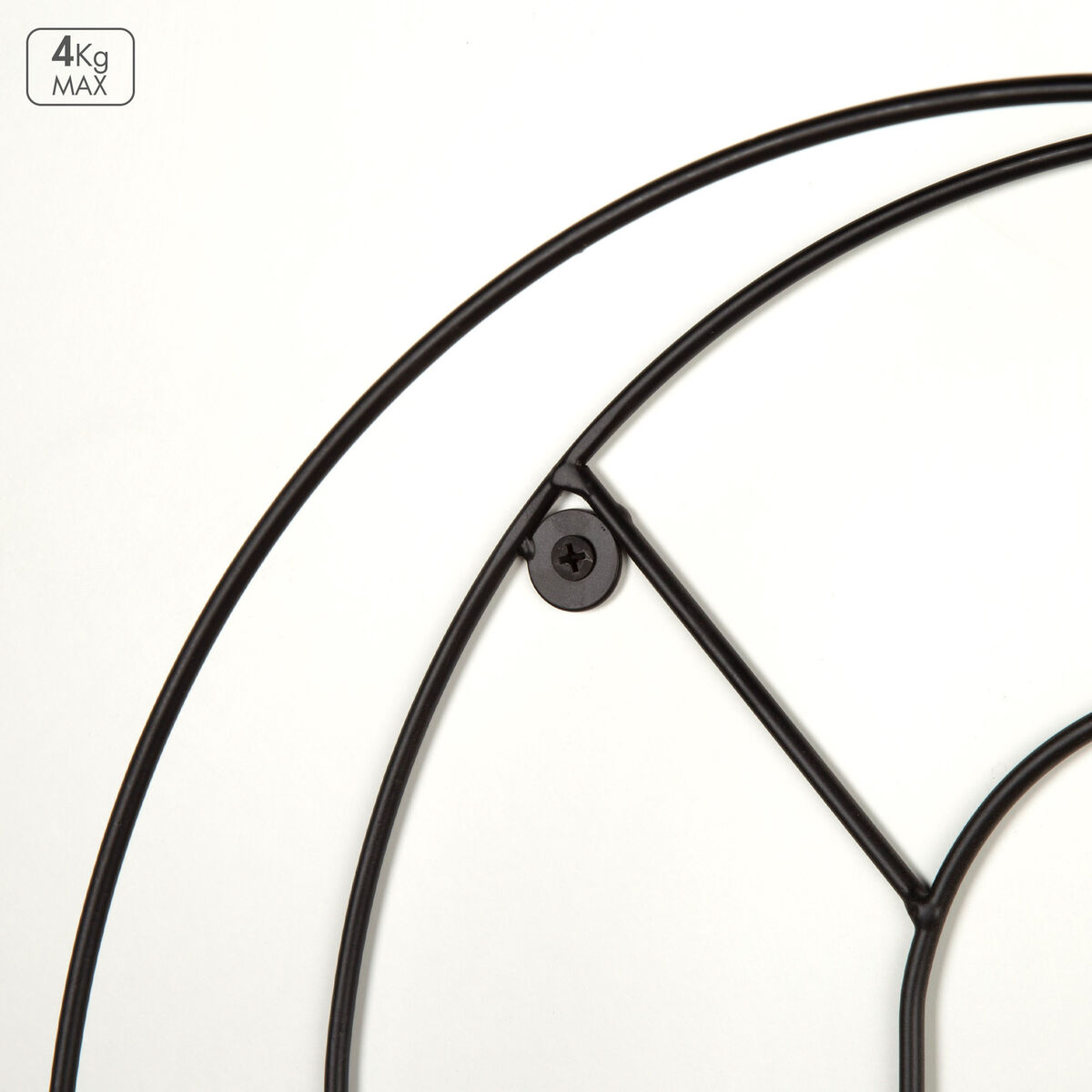 Coat rack Max Home Iron MDF Wood (6 Units)