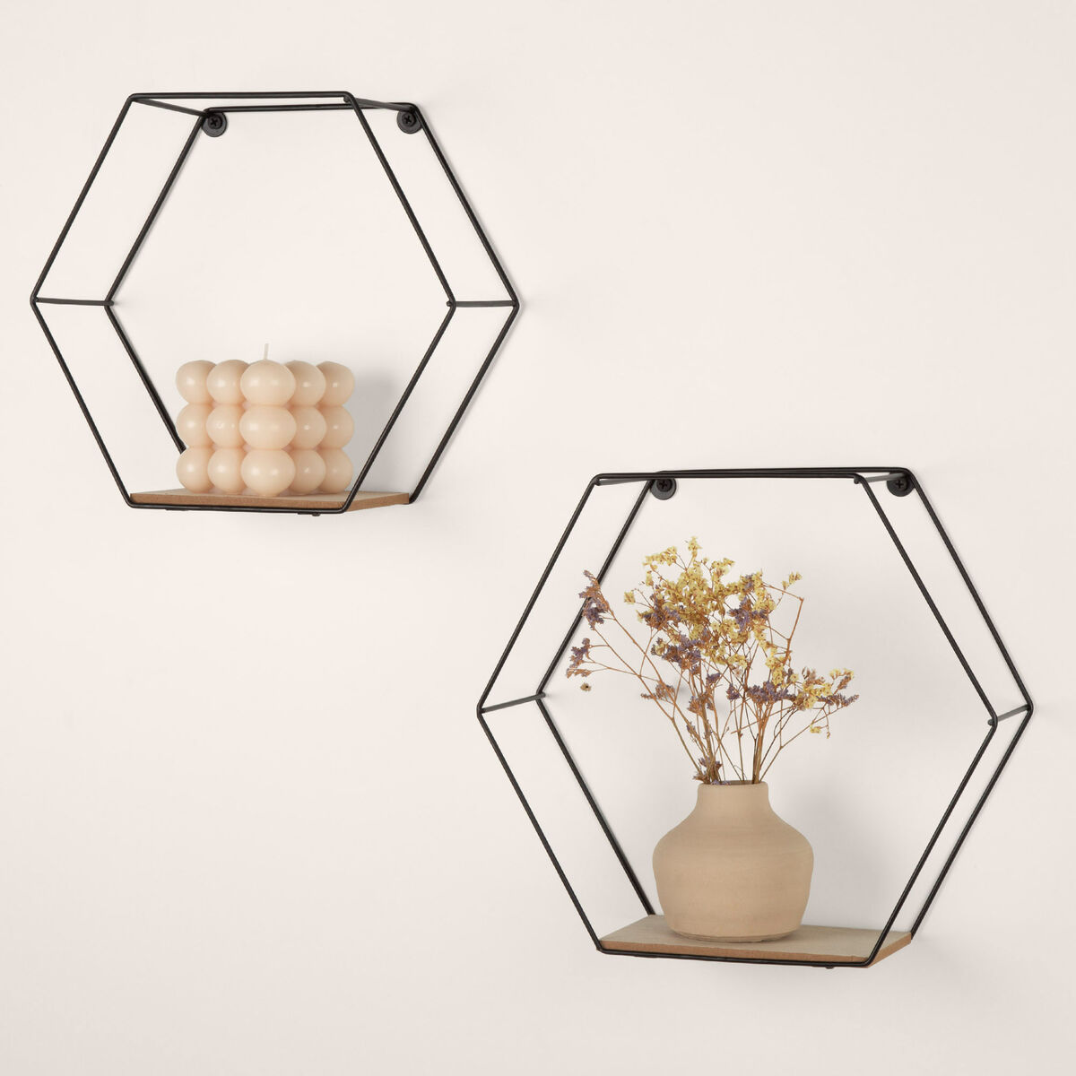 Coat rack Max Home Iron MDF Wood (6 Units)