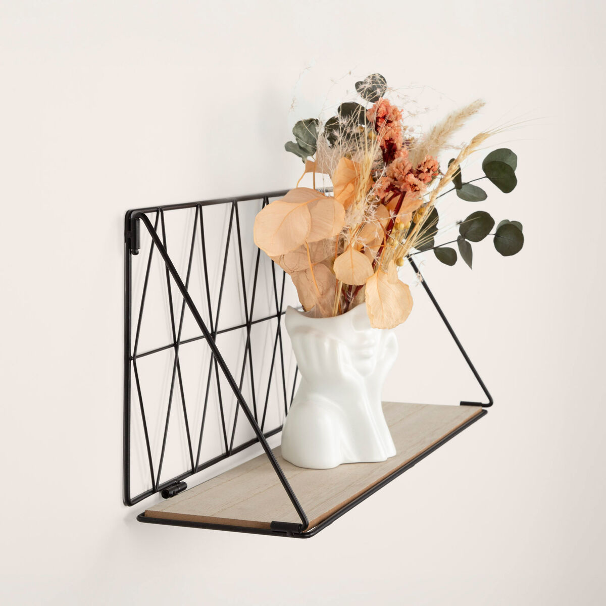 Coat rack Max Home Iron MDF Wood (6 Units)