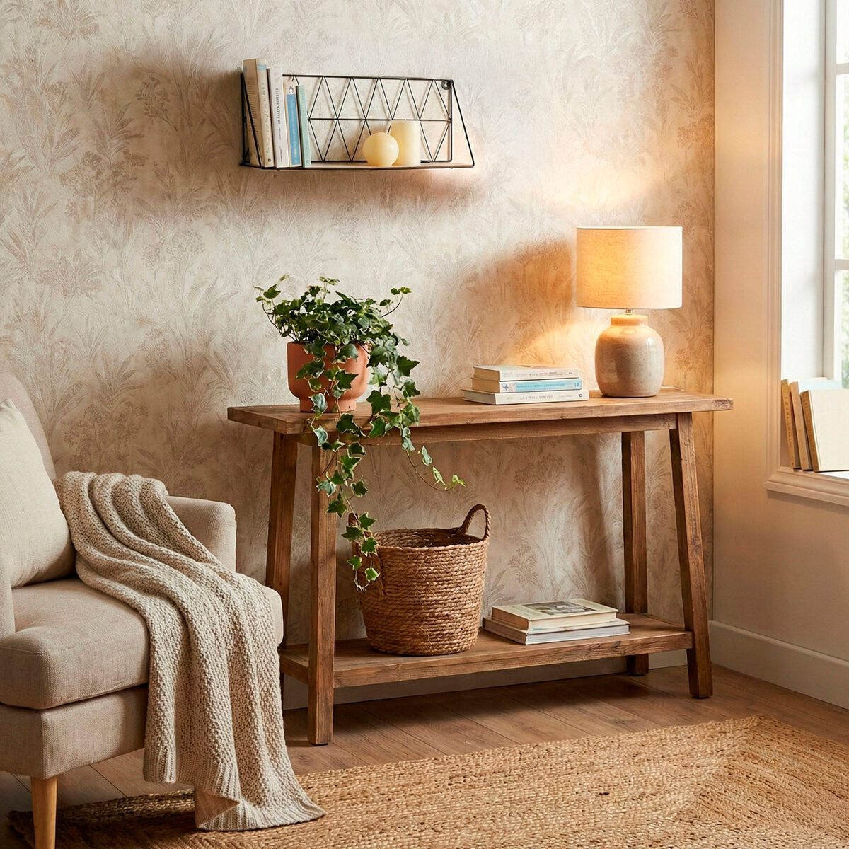 Coat rack Max Home Iron MDF Wood (6 Units)