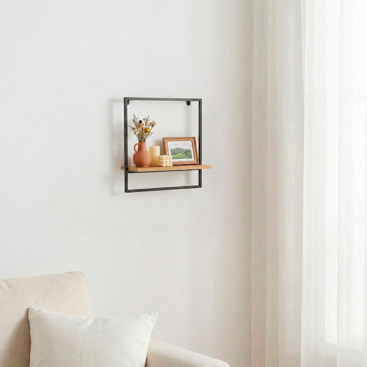 Coat rack Max Home Iron MDF Wood (6 Units)