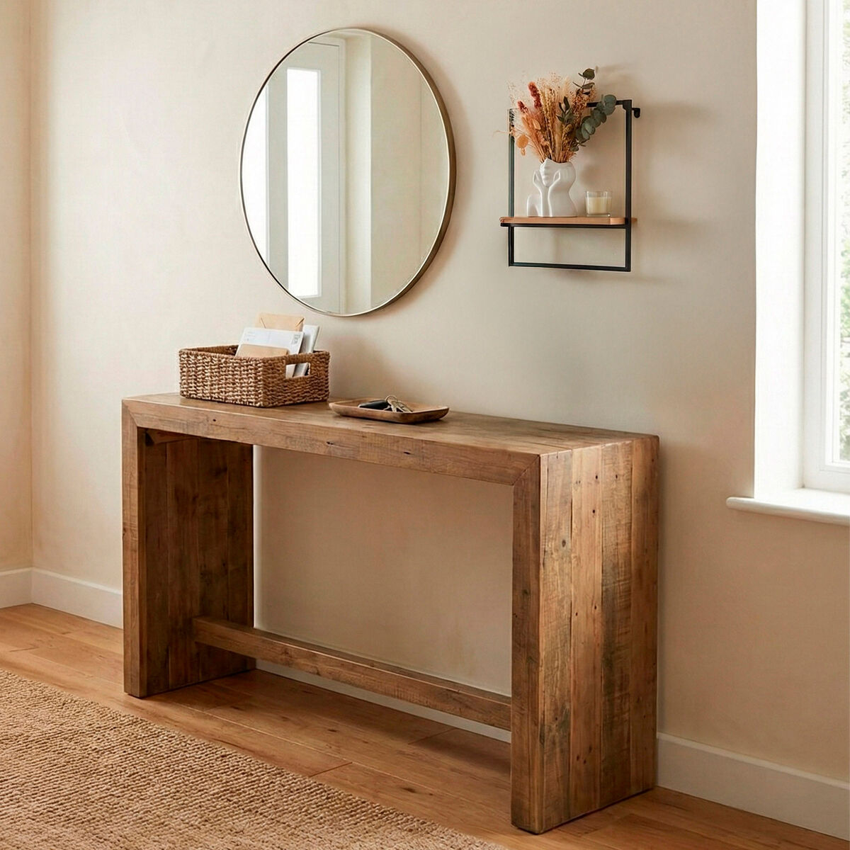 Coat rack Max Home Iron MDF Wood (6 Units)