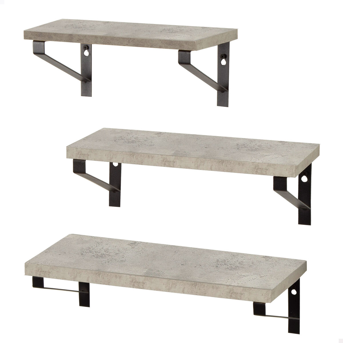 Coat rack Max Home Iron MDF Wood (4 Units)