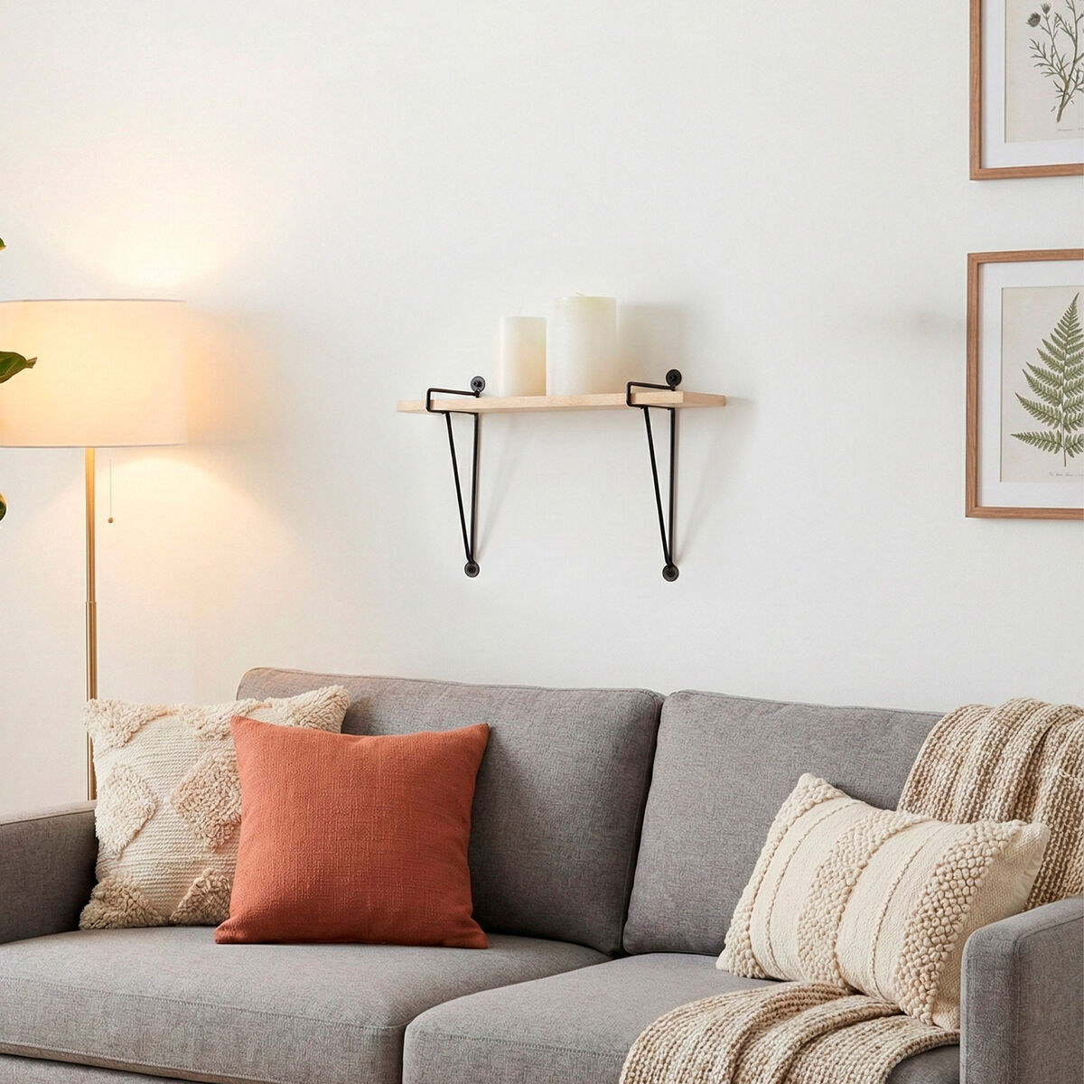 Coat rack Max Home Iron MDF Wood (6 Units)