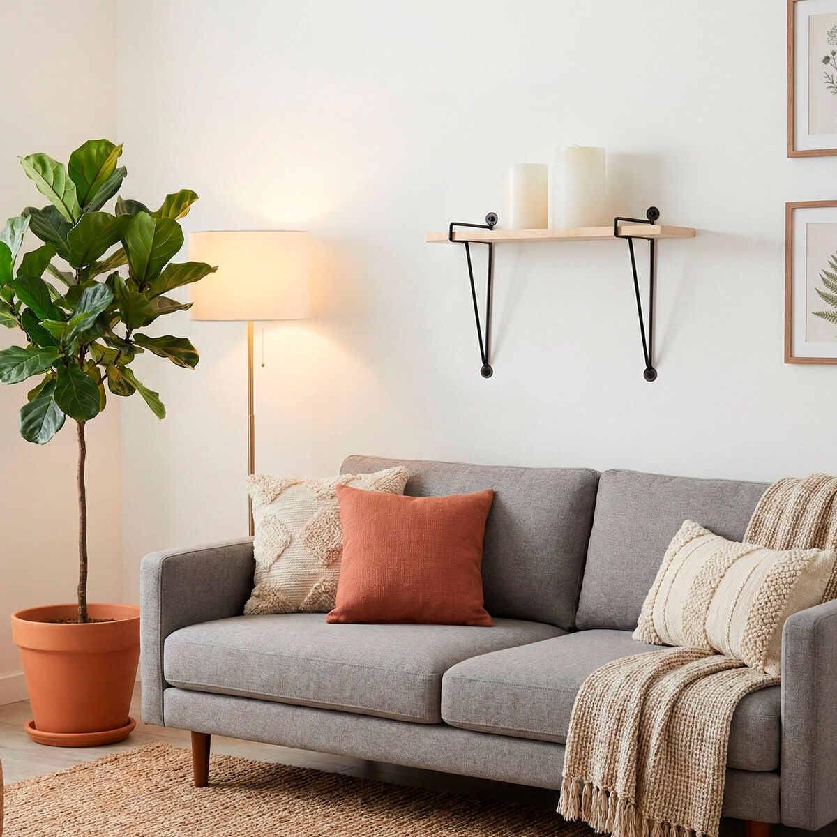 Coat rack Max Home Iron MDF Wood (6 Units)