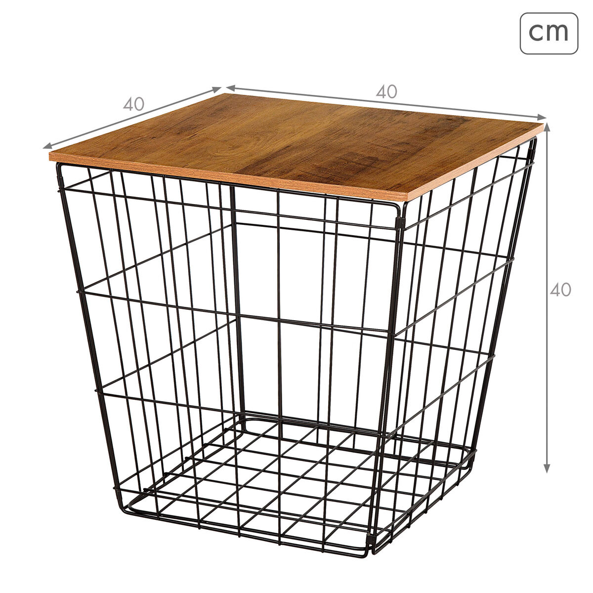 Coat rack Max Home Iron MDF Wood (4 Units)