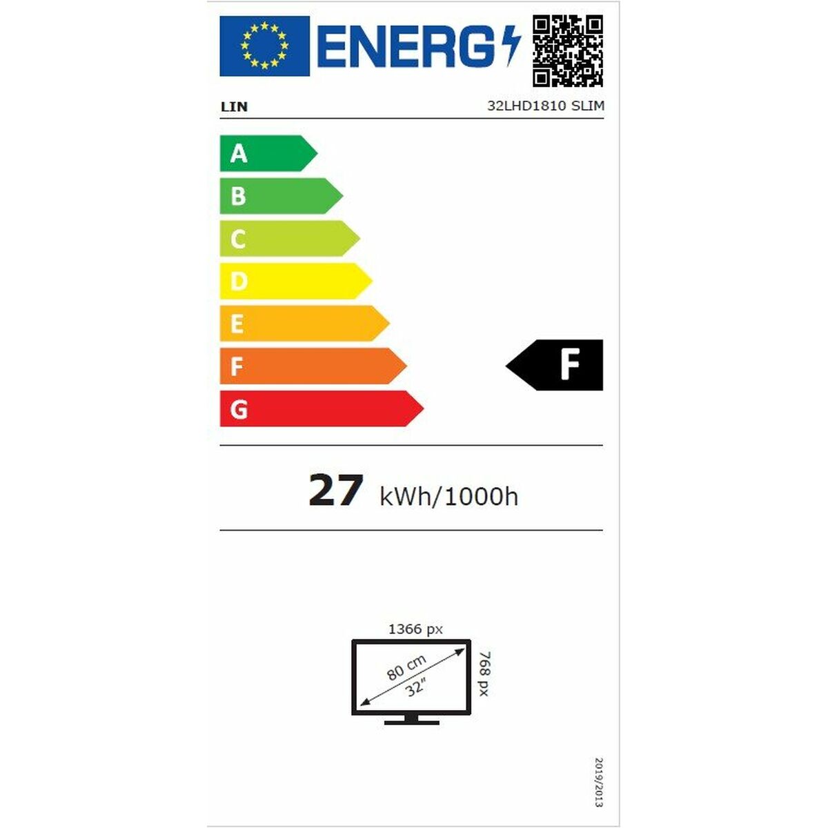 Smart TV Lin 32LHD1810 Slim HD 31,5″ LED