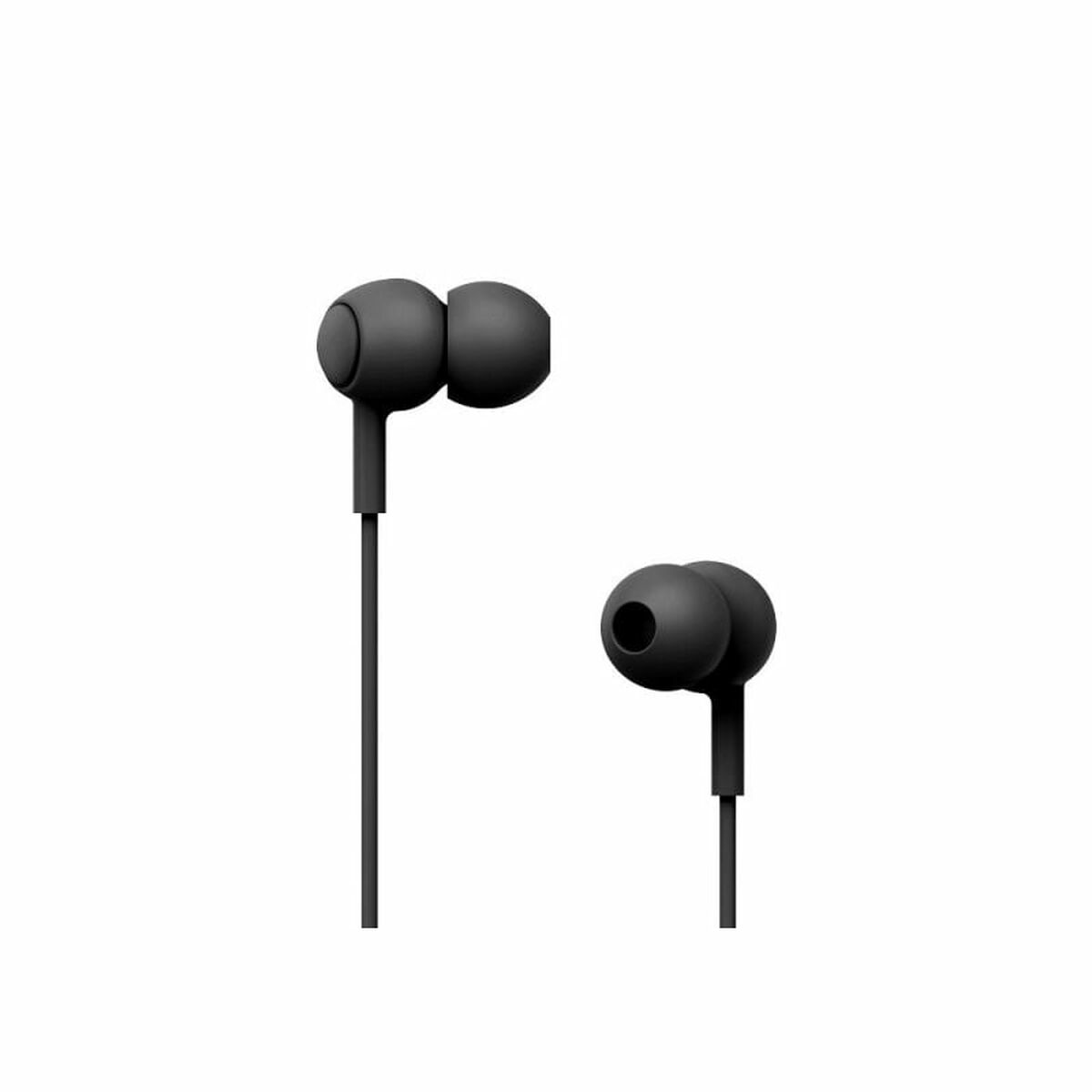 Headphones Sunstech POPSBK Black Headphones Sunstech POPSBK Black