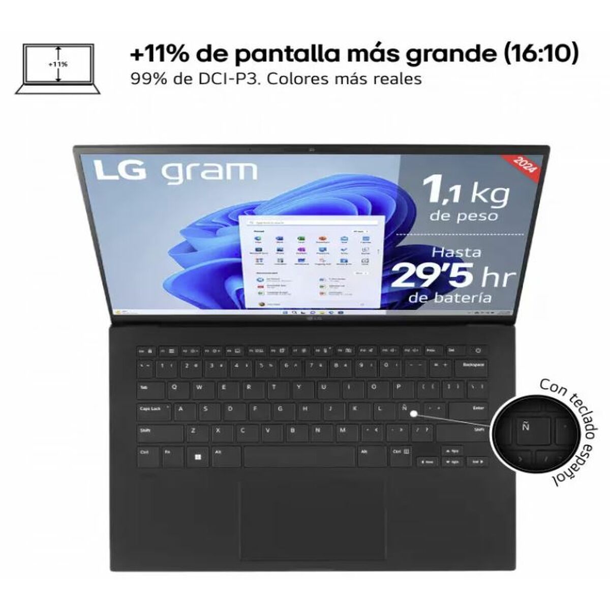 Laptop LG 14Z90S-G.AA55B 14″ 16 GB RAM 512 GB SSD
