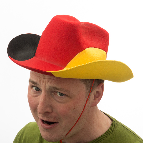 German Flag Cowboy Hat German Flag Cowboy Hat