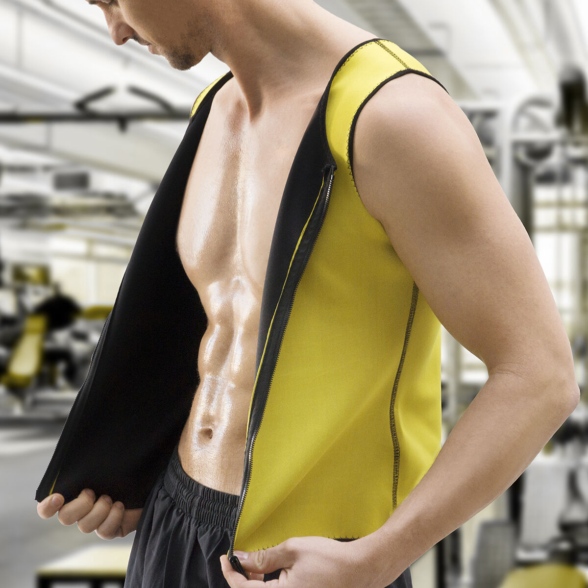 Sauna Sports Vest for Men Passwa InnovaGoods Sauna Sports Vest for Men Passwa InnovaGoods