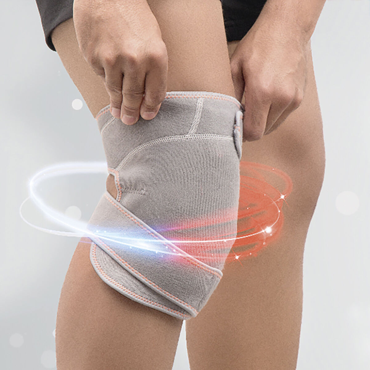 Hot & Cold Gel Knee Wrap InnovaGoods Hot & Cold Gel Knee Wrap InnovaGoods