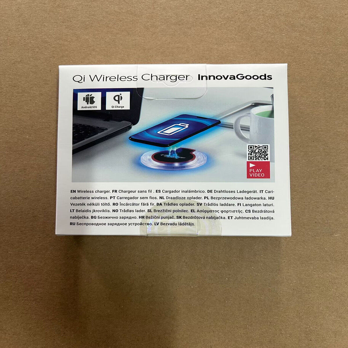 Qi Wireless Charger for Smartphones InnovaGoods