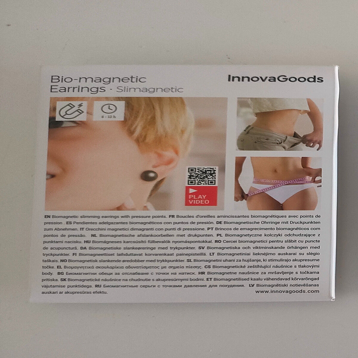 Biomagnetic Slimming Earrings Slimagnetic InnovaGoods
