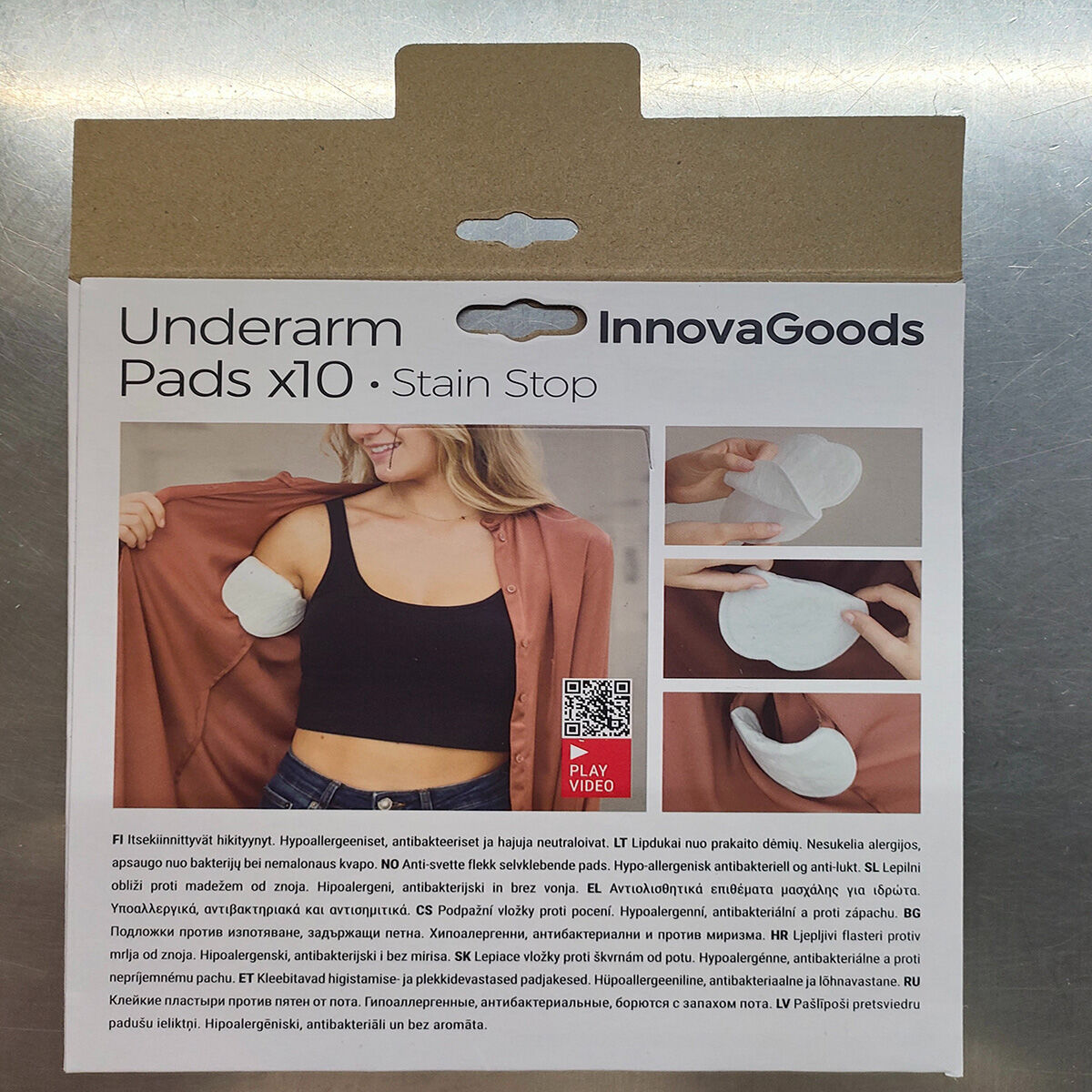 Stain Stop Underarm Pads Stain Stop InnovaGoods