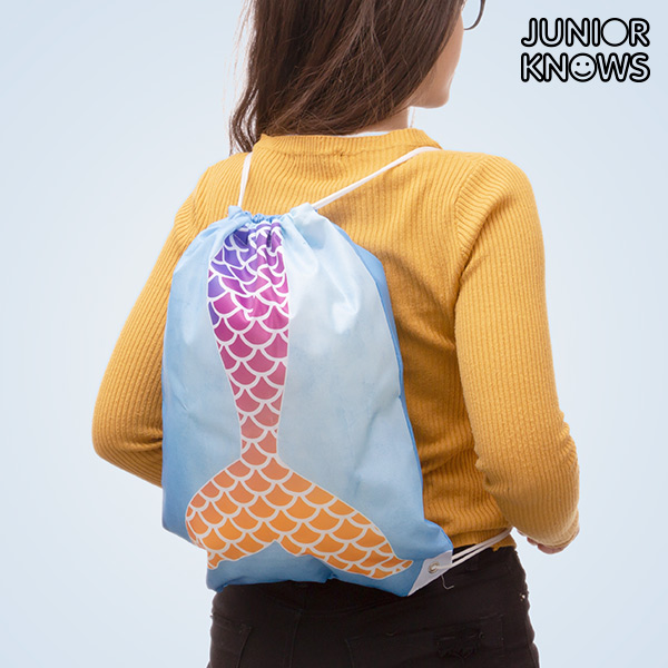 Junior Knows Mermaid Drawstring Bag Junior Knows Mermaid Drawstring Bag