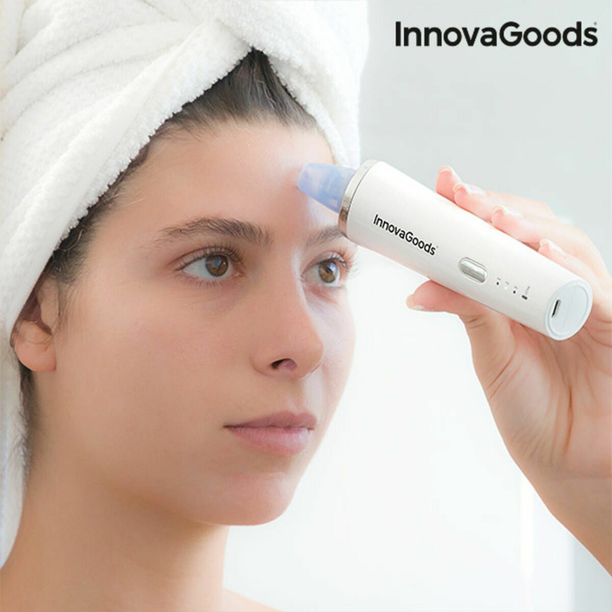 Electric Blackhead Facial Cleanser InnovaGoods PureVac (Refurbished A)
