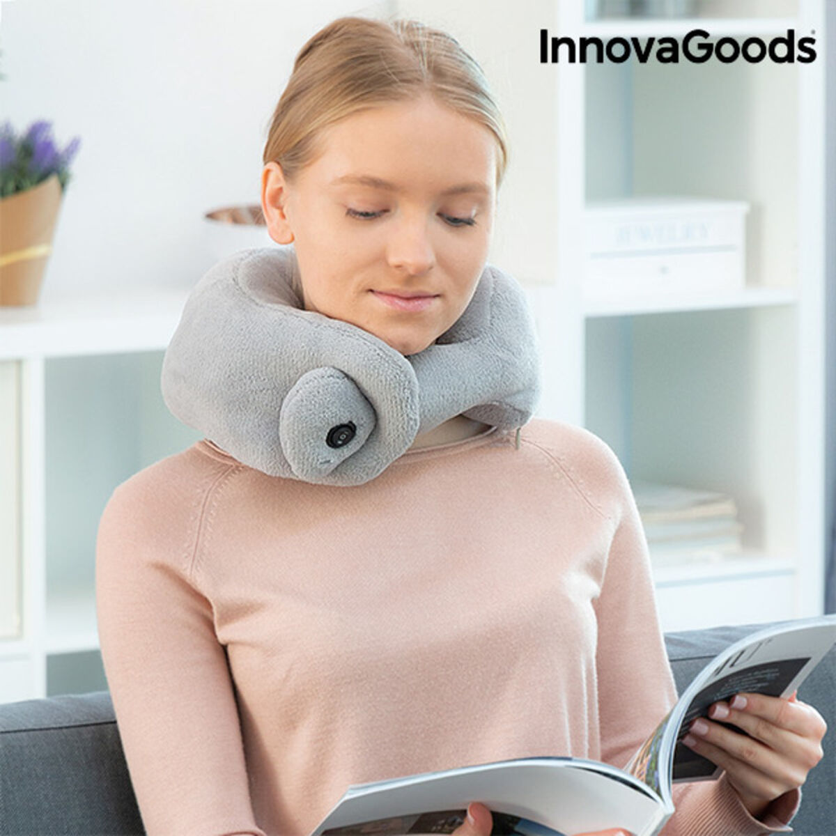 Neck Pillow InnovaGoods IG811785 (Refurbished A)