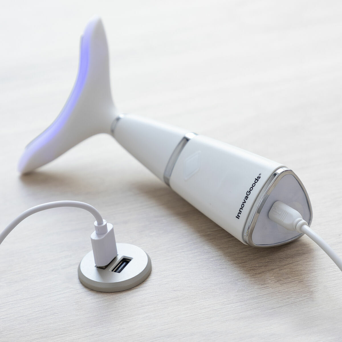 Jowl Reducer with Phototherapy, Thermotherapy and Vibration Kinred InnovaGoods (Refurbished B)
