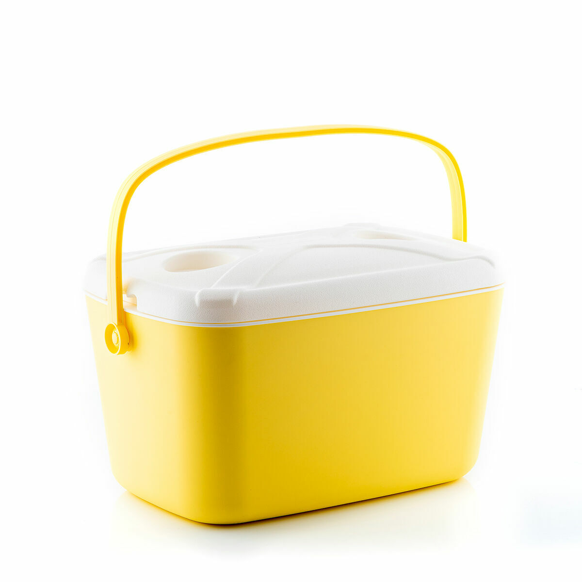 Portable Rigid Cooler Lilty InnovaGoods 15 L Yellow (Refurbished B) Portable Rigid Cooler Lilty InnovaGoods 15 L Yellow (Refurbished B)
