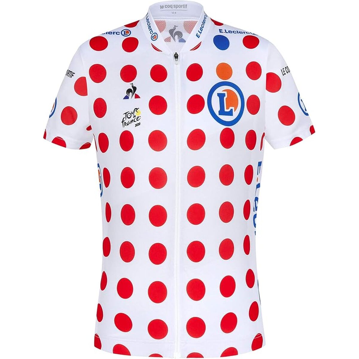 Cycling jersey Le coq sportif TDF 2020 White Cycling jersey Le coq sportif TDF 2020 White