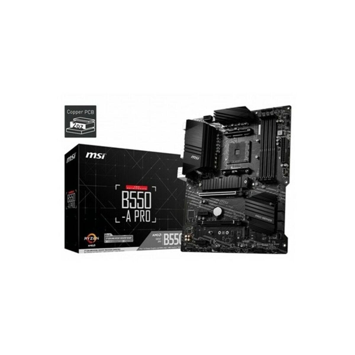 Motherboard MSI B550-A Pro ATX AM4 AMD AM4 AMD AMD B550 Motherboard MSI B550-A Pro ATX AM4 AMD AM4 AMD AMD B550