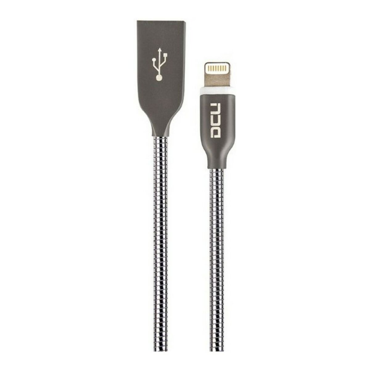 USB to Lightning Cable DCU 34101260 Grey (1M) USB to Lightning Cable DCU 34101260 Grey (1M)
