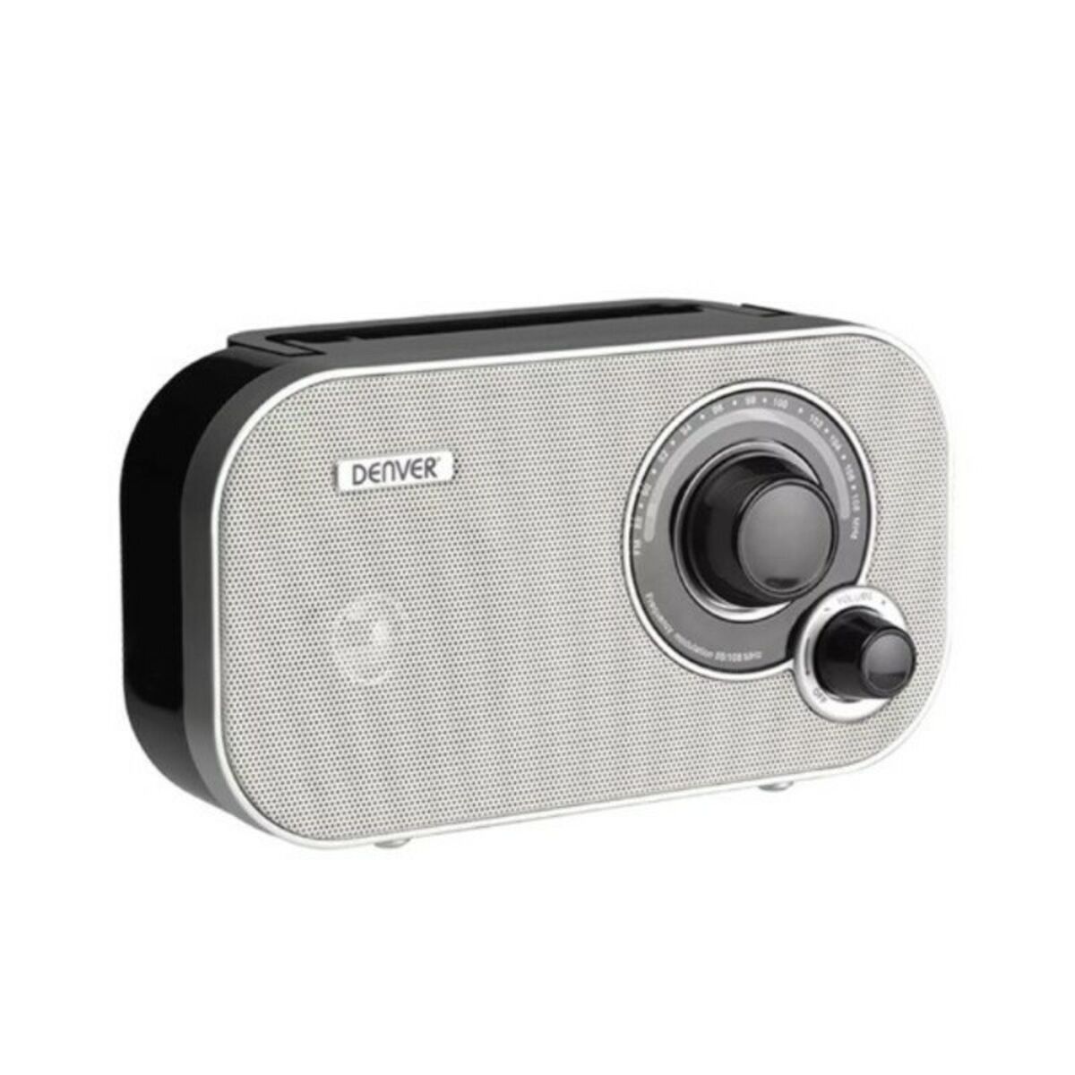 Transistor Radio Denver Electronics TR-51 White AM/FM White Transistor Radio Denver Electronics TR-51 White AM/FM White