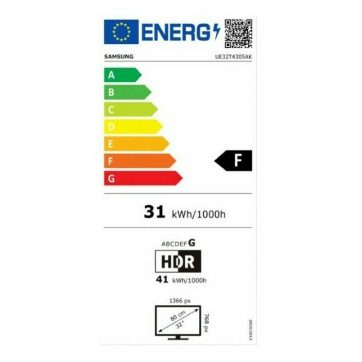 Smart TV Samsung UE32T4305AE HD 32″ LED