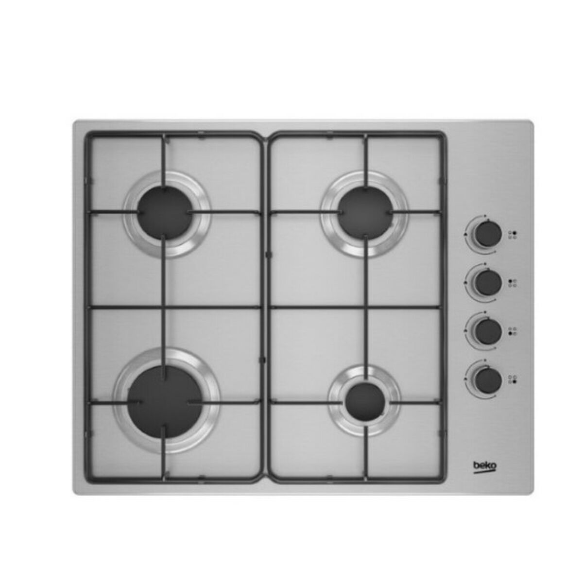 Gas Hob BEKO HIGG 64103 SX 60 cm 60 cm Gas Hob BEKO HIGG 64103 SX 60 cm 60 cm