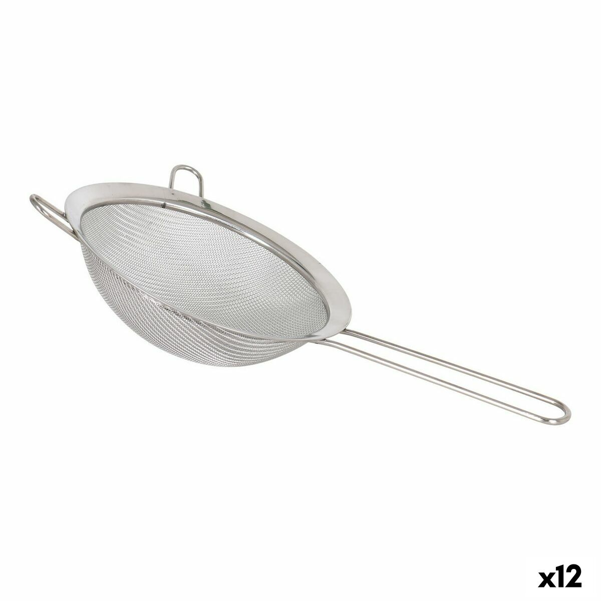 Strainer Quttin Stainless steel 16 cm 3 mm (12 Units)