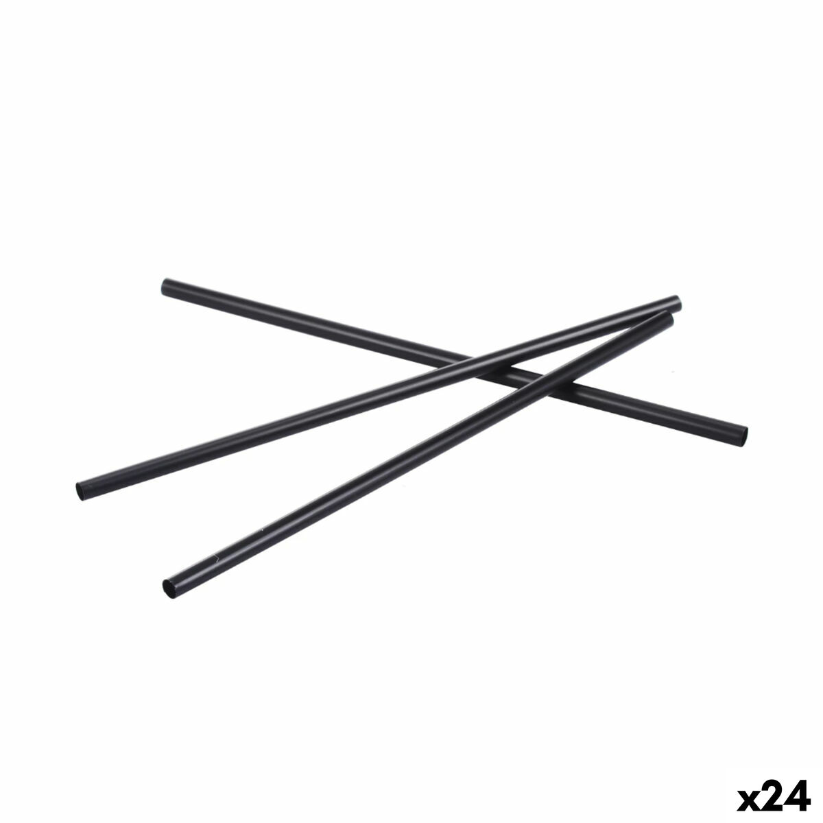 Reusable Drinking Straw Algon Plastic 19,5 cm 6 mm 30 Pieces 24 Units